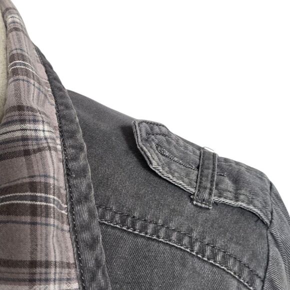 Sound & Matter Vintage Gray  Cropped Jacket - Picture 6 of 9